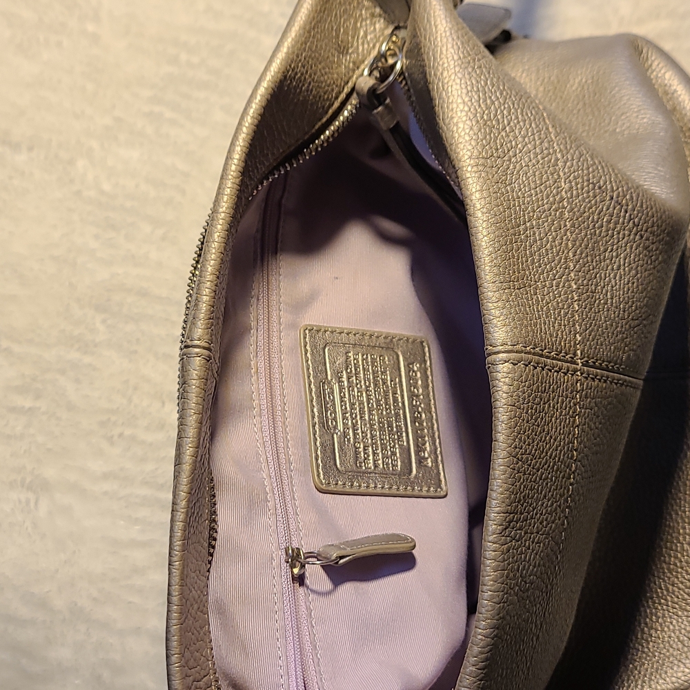 Metallic COACH Bag - Picture 9 of 11
